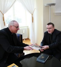 Kardinal Bozanić primio mons. Egidija Živkovića